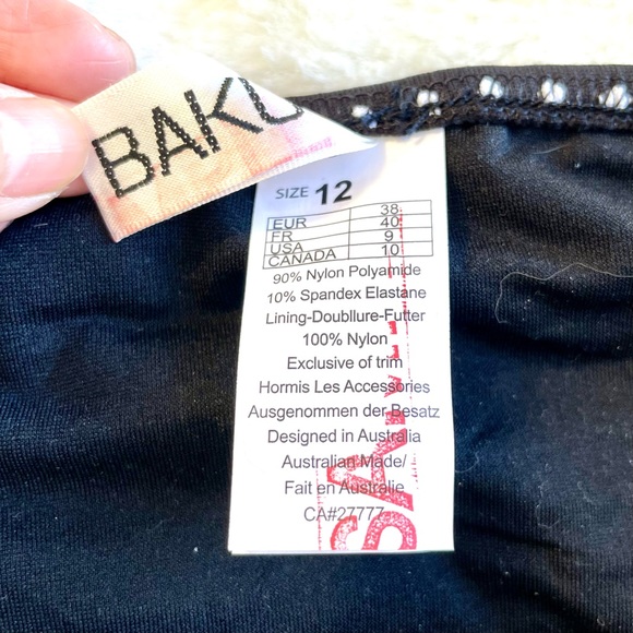 Baku Swim Baku Australia Texture Dot Bikini Set Poshmark